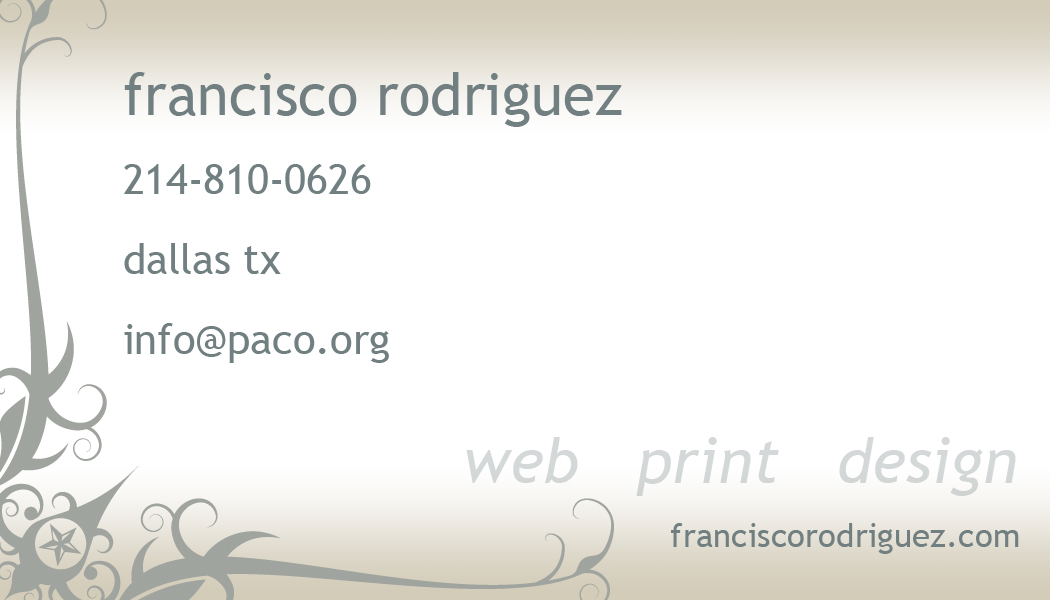 Business Card Design